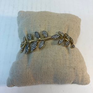 Stella & Dot Gold and Silver Leaf Bracelet